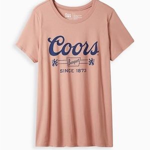 Coors plus size shirt